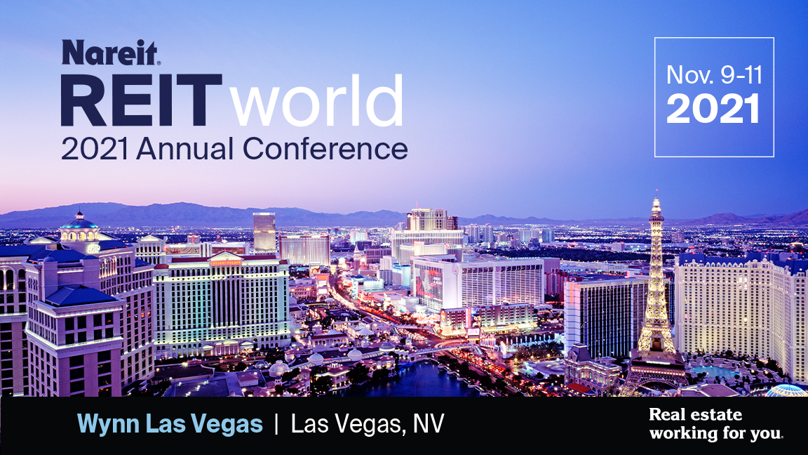 Registration is Open for Nareit’s REITworld 2021 Annual Conference